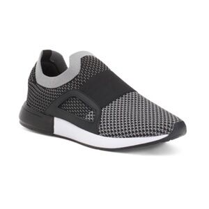 Blondo Men’s Black & Gray Ezra Waterproof Knit Slip-On Shoes Size 11 Sneakers